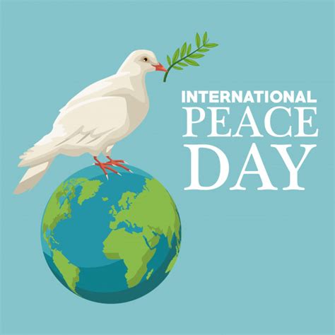 Cartel de color día internacional de la paz | Descargar ...