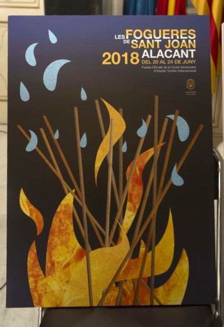 Cartel de Hogueras y del resto de Fiestas de Alicante 2018