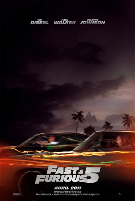 Carteles de la película Fast & Furious 5   El Séptimo Arte