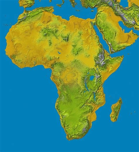 Cartes de l Afrique et information sur le continent africain