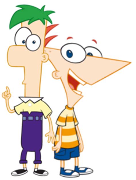 Cartoon Characters: + Phineas y Ferb