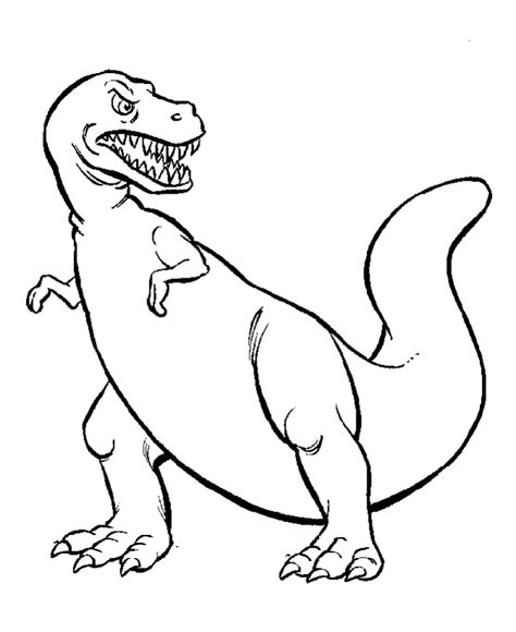 Cartoon Dinosaur Coloring Pages   Coloring Home