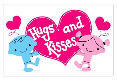Cartoon Hugs And Kisses | myideasbedroom.com