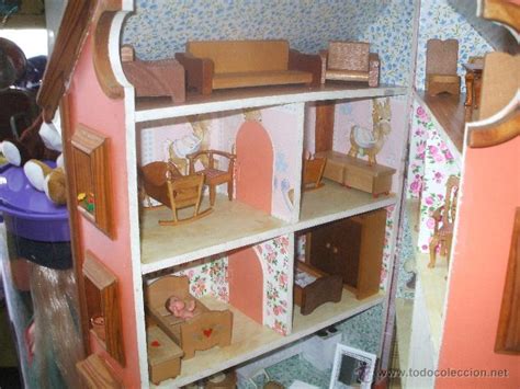 casa de muñecas entera de madera y completamen   Comprar ...