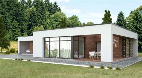 casa minimalista una planta | Planos de casas modernas