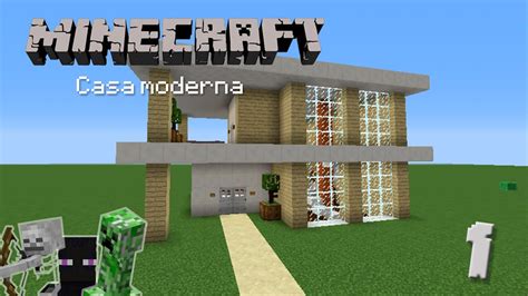Casa Moderna #1   Construcción en Minecraft   YouTube