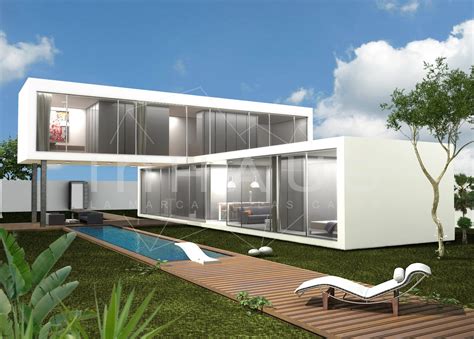 Casa modular Barcelona de diseño moderno inHAUS