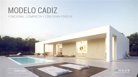 Casa prefabricada de hormigón modelo Cádiz 4D 1P 2.188 ...