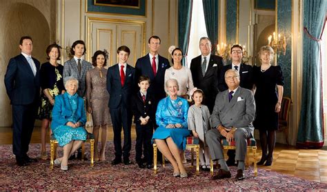 Casa Real dinamarquesa mostra ser uma família muito ...