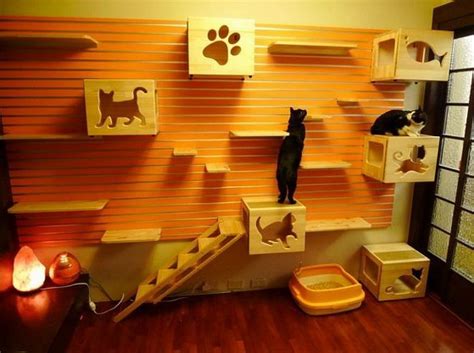 Casas y muebles diseñados para los amantes de los gatos