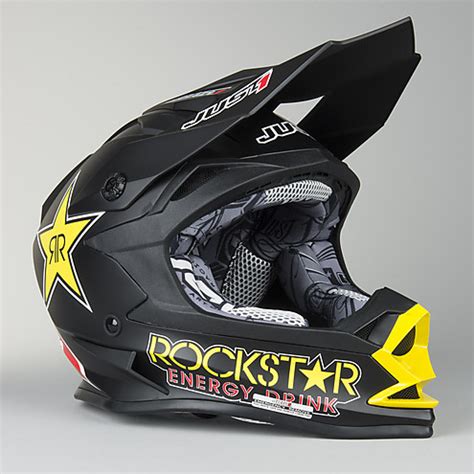 Casco moto Cross Enduro Just 1 J32 Rockstar Replica ...