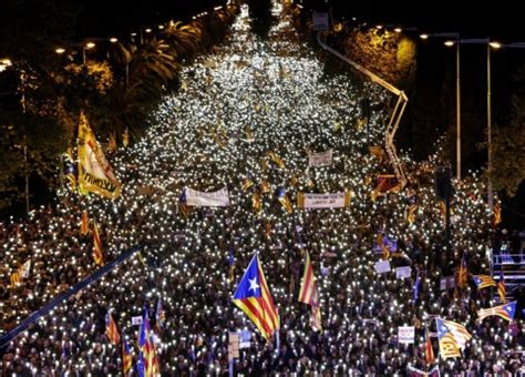 Catalanes marchan en Barcelona por presos políticos | La ...