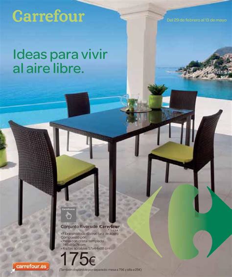 Catálogo Carrefour muebles de jardín 2012 by ...