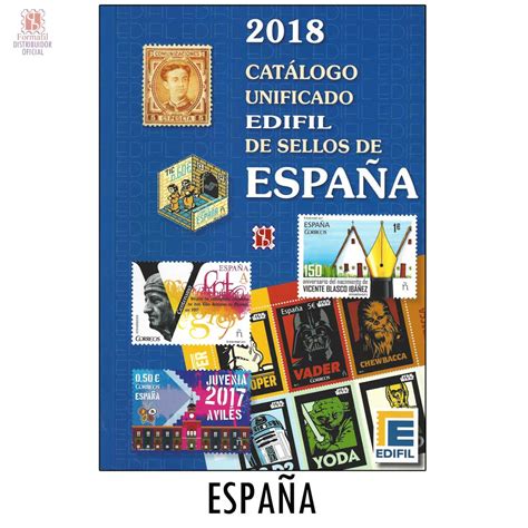 Catálogo de Sellos de España Edifil 2018 filatelia | Cómo ...