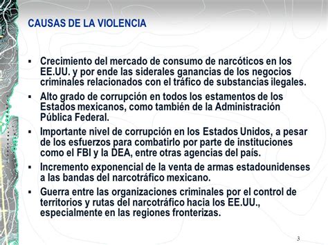 Causa De La Violencia En México | BLSE