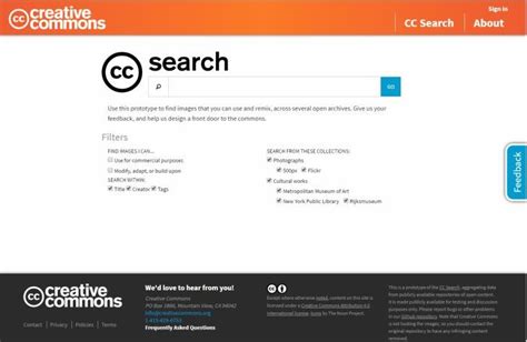 CC Search, un nuevo buscador de imágenes libres de ...