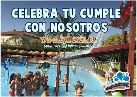Celebración de cumpleaños, comuniones y eventos   Aquaval