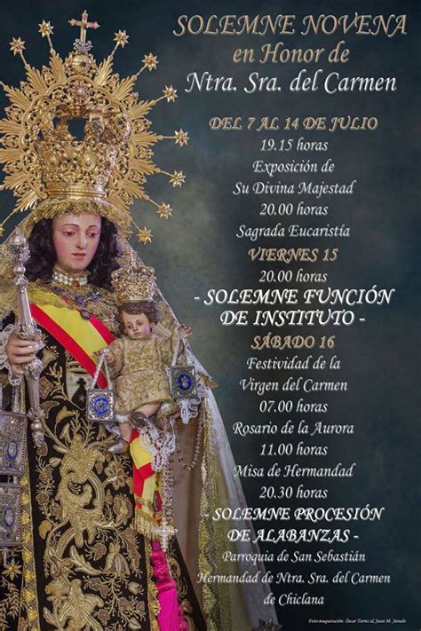 Celebraciones del Día de la Virgen del Carmen   Chiclana
