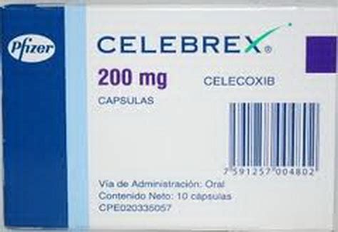 CELEBREX Celecoxib 200 mg.