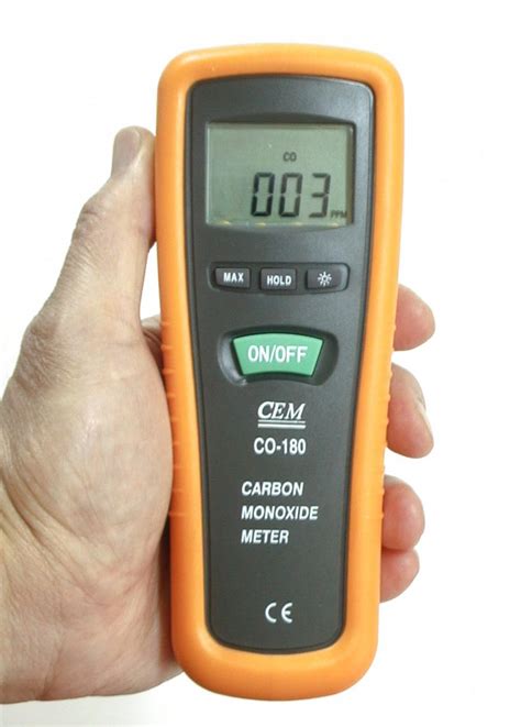 CEM CO 180 Digital Carbon Monoxide CO Gas Meter Beeper