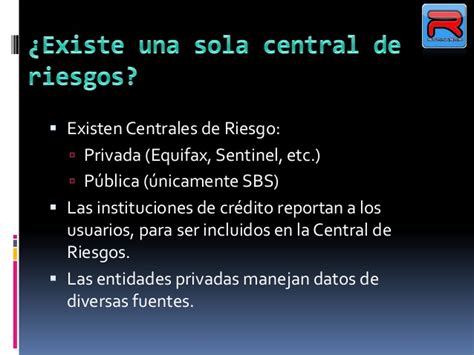 Centrales de Riesgo en Peru