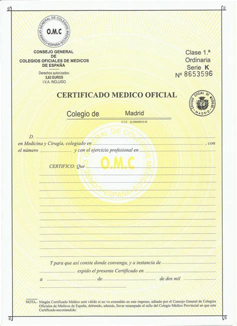 Centre Mèdic Sant Ponç   Certificats Oficials