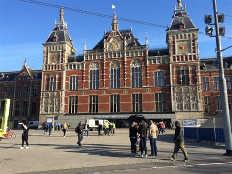 Centro de Amsterdam, Holanda   Foto de Centraal Station ...
