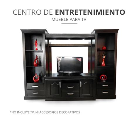 Centro De Entretenimiento Mueble Para Tv Pantalla Plana ...