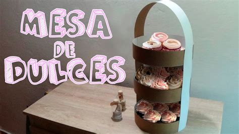 Centro de mesa vintage para cupcakes│Candy Bu YouTube
