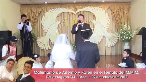 Ceremonia del Matrimonio Artemio y Karen   YouTube
