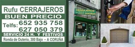 Cerrajeros baratos en A Coruña | Rufu Cerrajeros