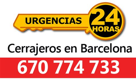 Cerrajeros Barcelona | 670 774 733 | Aperturas desde 18€