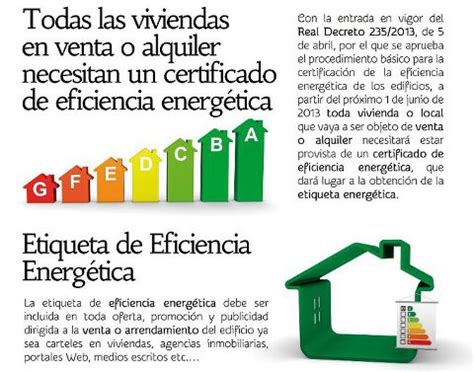 Certificado de Eficiencia Energética: obligatorio para ...