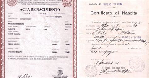 Certificado de nacimiento: Traducción jurada | Traductor ...