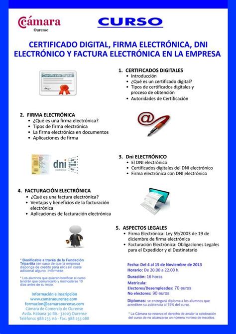 Certificado Digital, Firma Electrónica, Dni Electrónico y ...