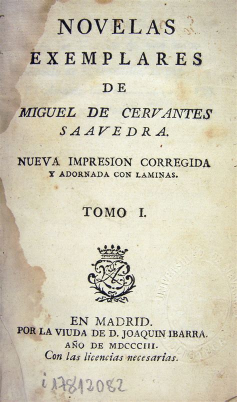 Cervantes, las Novelas ejemplares y la narrativa de su tiempo