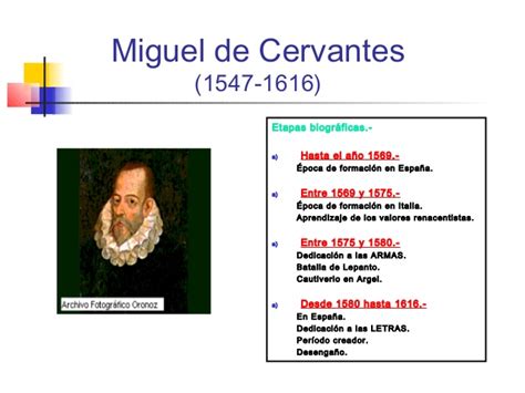 Cervantes: vida y obra
