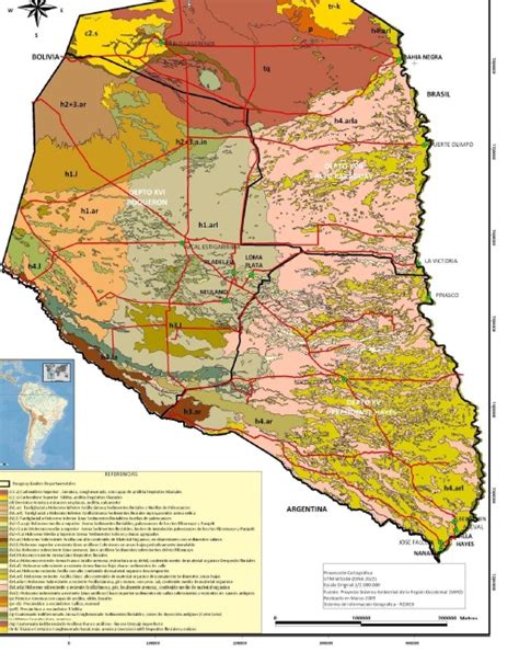 Chaco Paraguayo   Mapas