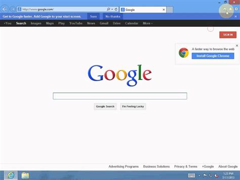 Change Default Search engine to Google in Windows 8 ...