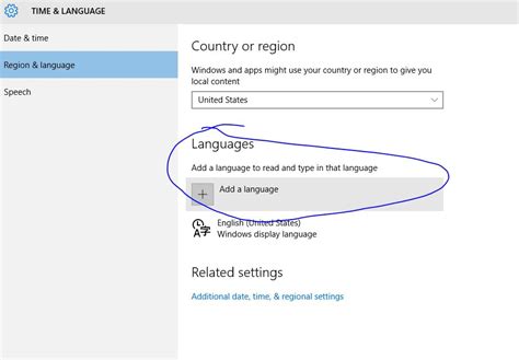Change Language Windows 10 Phone