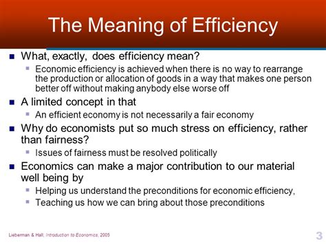 Chapter 10 Economic Efficiency and the Role of Government ...