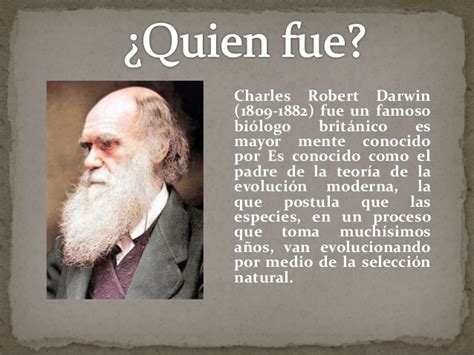 Charles Darwin y sus aportes científicos