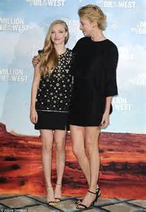 Charlize Theron and Amanda Seyfried dazzle at London film ...