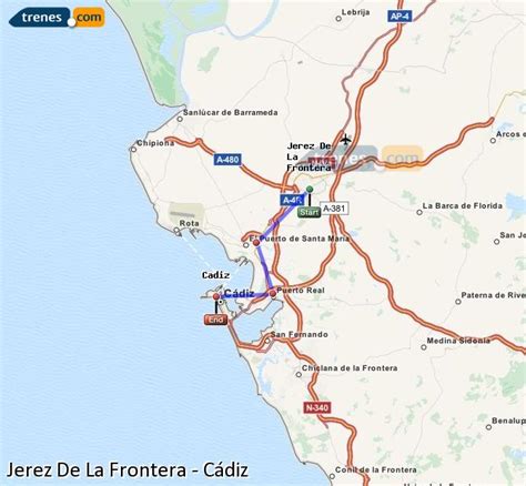 Cheap Jerez De La Frontera to Cadiz trains, tickets from ...