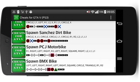 Cheats for GTA 5  PS3    Android Apps on Google Play