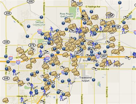 Check out the Amarillo, TX SpotCrime Map | SpotCrime   The ...