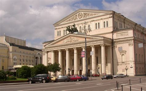Check out this historical theater in Moscow: the Bolshoi ...