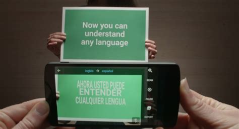 Chequen cómo funciona el Traductor de Google en tiempo real