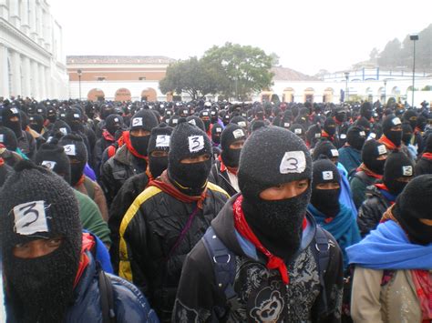 Chiapas: Tens of thousands of Zapatistas mobilize ...