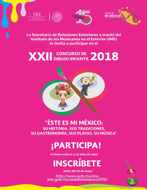 CHILDREN´S DRAWING CONTEST 2018 “ESTE ES MI MÉXICO”
